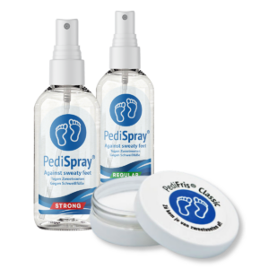 Pedifris og pedispray midler mod svedige fødder
